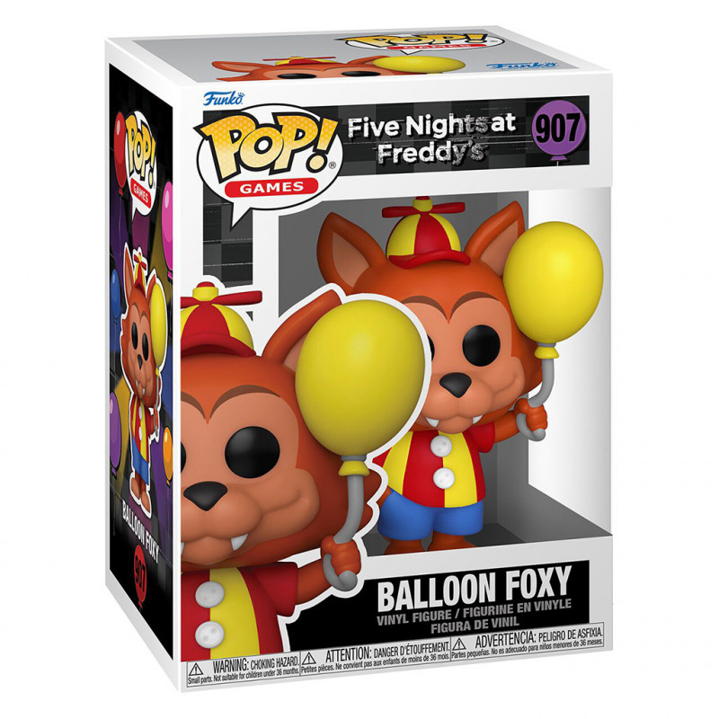 FUNKO POP FIVE NIGHTS AT FREDDYS - BALLOON FOXY 907