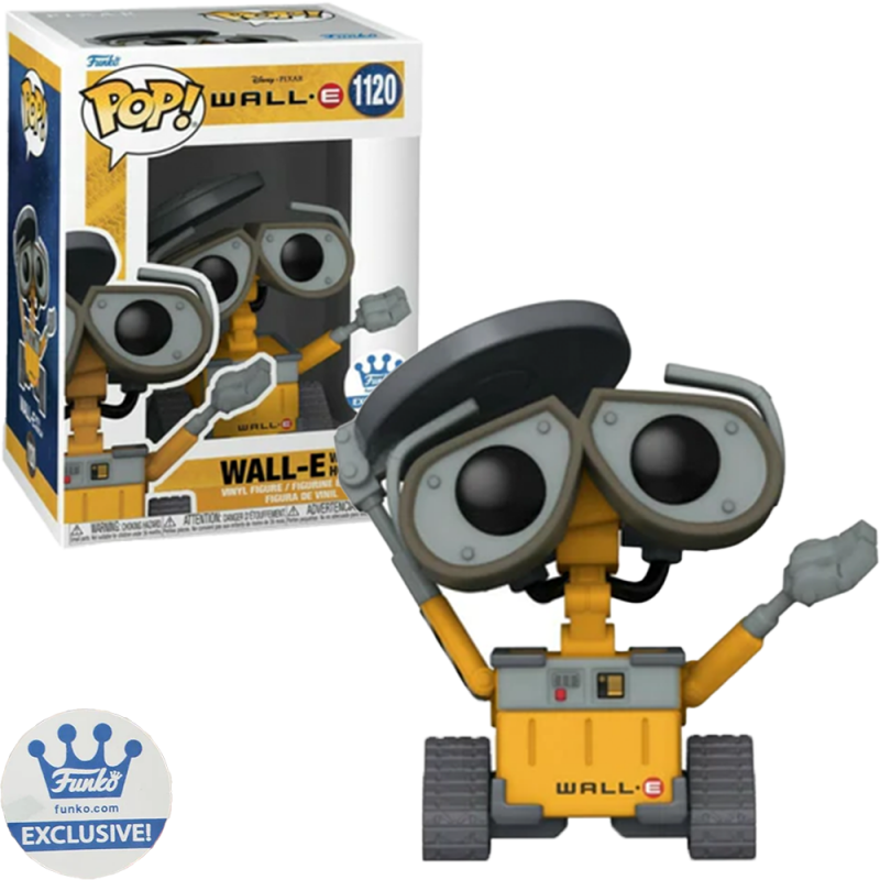 FUNKO POP DISNEY WALL-E : WALL-E WITH HUBCAP 1120 *EXCLUSIVE*
