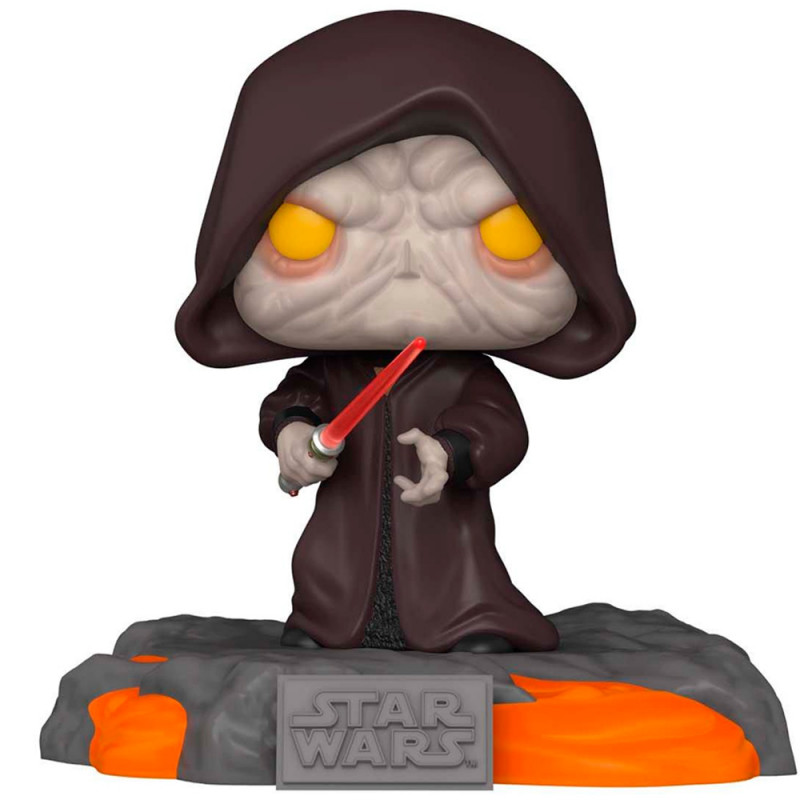 FUNKO POP STAR WARS RED SABER SERIES  DARTH SIDIOUS 519 *GLOWS* *SPECIAL EDITION*
