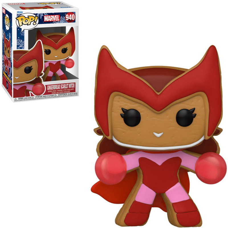 FUNKO POP MARVEL HOLIDAY - GINGERBREAD SCARLET WITCH 940
