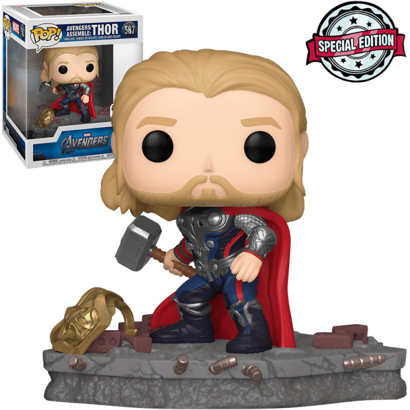 FUNKO POP MARVEL AVENGERS THOR *DELUXE/SPECIAL EDITION* 587