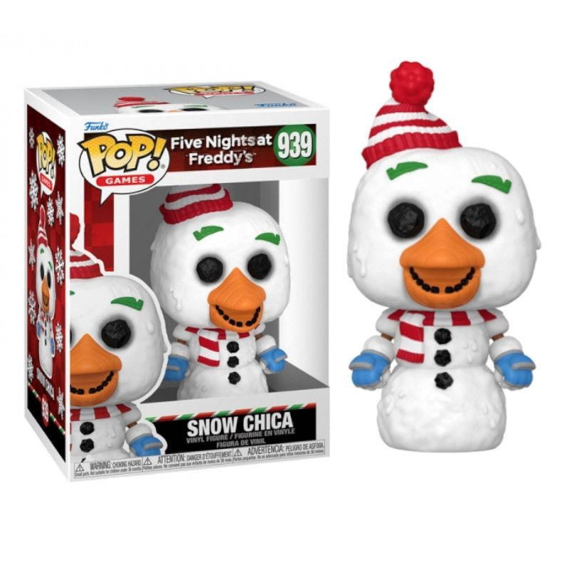 FUNKO POP FIVE NIGHTS AT FREDDYS HOLIDAY - SNOW CHICA 939