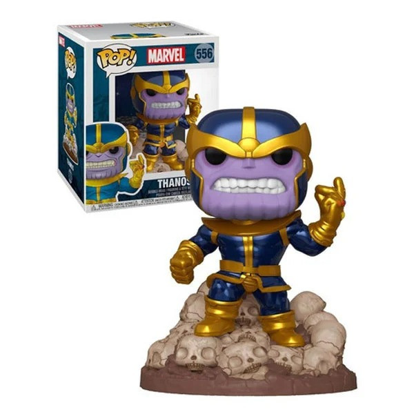Funko Pop! Marvel Heroes: Thanos Snap 6" Deluxe