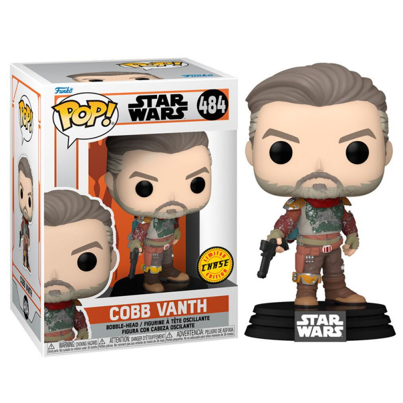 FUNKO POP CHASE STAR WARS THE MANDALORIAN - COBB VANTH 484 *CHASE* *SPECIAL EDITION*