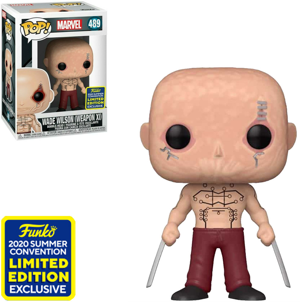 FUNKO POP MARVEL WADE WILSON (WEAPON XI) LIMITED EDITION SDCC 2020