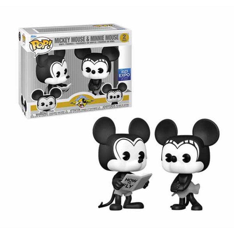 FUNKO POP DISNEY 2-PACK - MICKEY MOUSE & MINNIE MOUSE