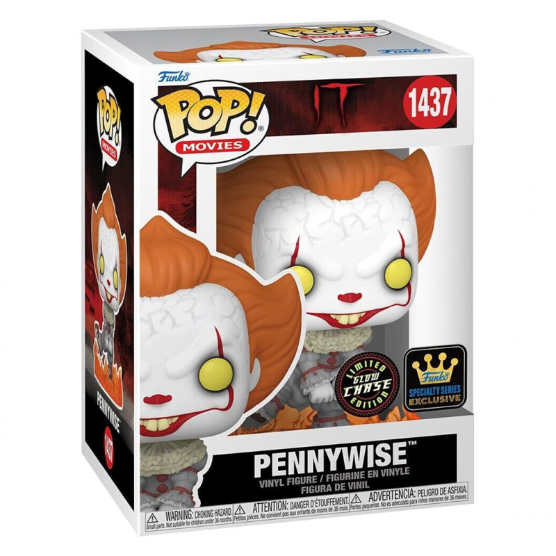 FUNKO POP »CHASE» MOVIES IT EXCLUSIVE - DANCING PENNYWISE 1437