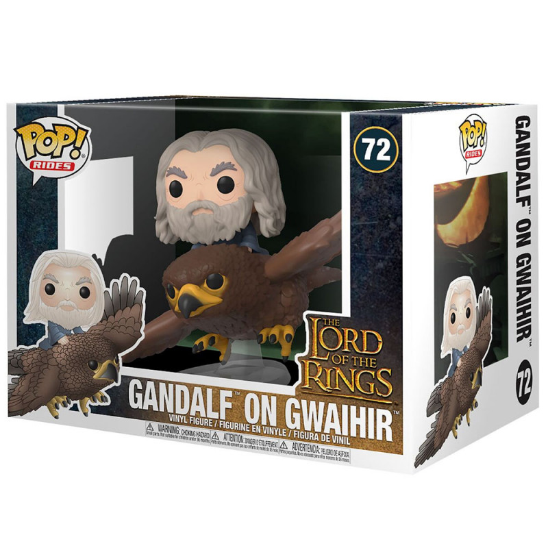 FUNKO POP RIDES MOVIES LORD OF THE RINGS - GANDALF ON GWAIHIR 72