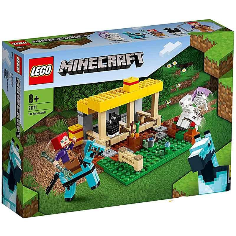 LEGO MINECRAFT EL ESTABLO DE LOS CABALLOS 241 PCS