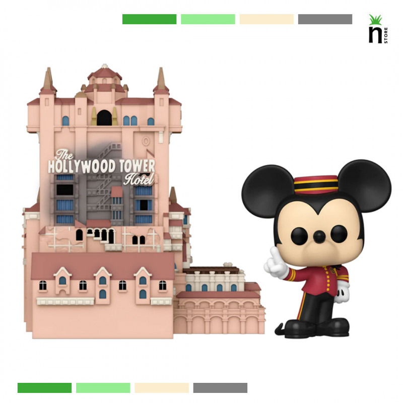 FUNKO POP TOWN WDW 50TH - HOLLYWOOD TOWER HOTEL AND MICKEY MOUSE 31