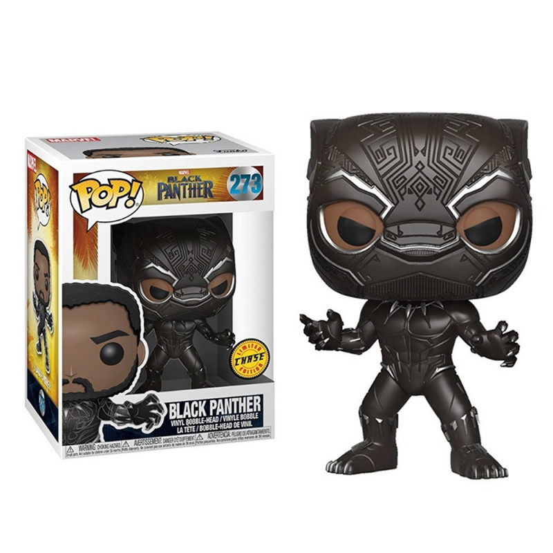 FUNKO POP CHASE MARVEL  BLACK PANTHER - BLACK PANTHER 273 *CHASE LIMITED