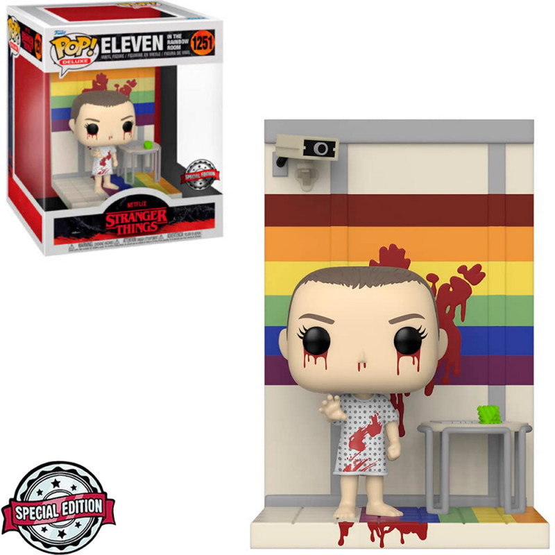 FUNKO POP DELUXE STRANGER THINGS S4: ELEVEN IN THE RAINBOW ROOM 1251 *SPECIAL EDITION*