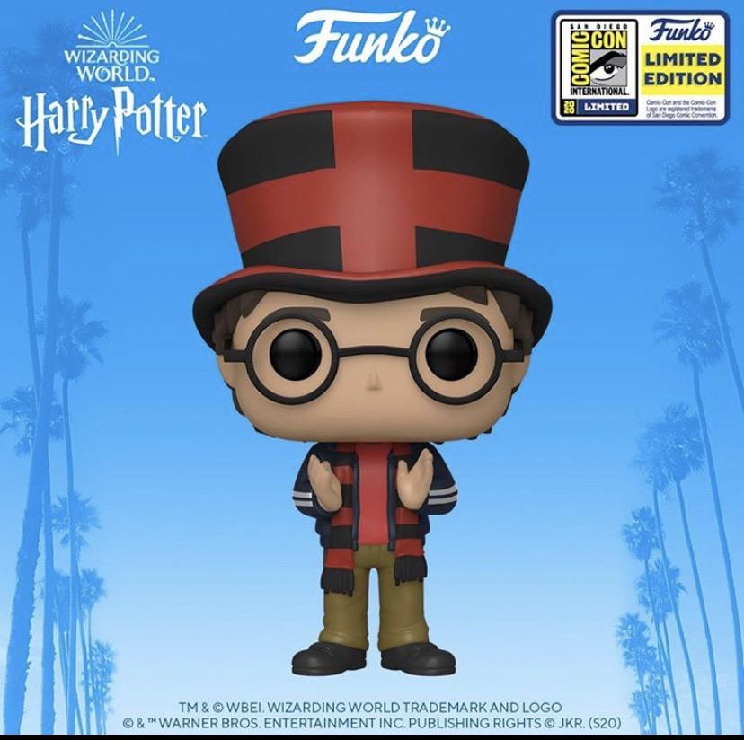 FUNKO POP HARRY POTTER 120 - 2020 SAN DIEGO COMIC CON LIMITED *EXCLUSIVE*