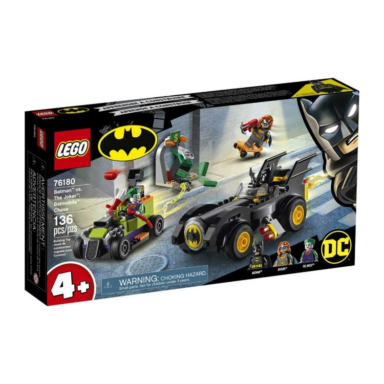 LEGO DC SUPER HEROES BATMAN VS THE JOKER BATIMOBILE CHASE 136 PCS