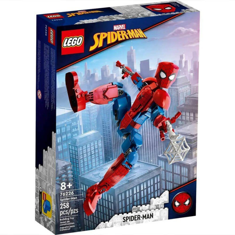 LEGO MARVEL FIGURA DE SPIDER-MAN 258PCS