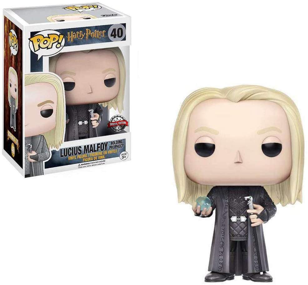 FUNKO POP HARRY POTTER - LUCIUS MALFOY (HOLDING PROPHECY) 40 *SPECIAL EDITION*