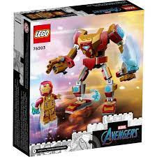 LEGO MARVEL ARMADURA ROBOTICA IRON MAN 130 PZS