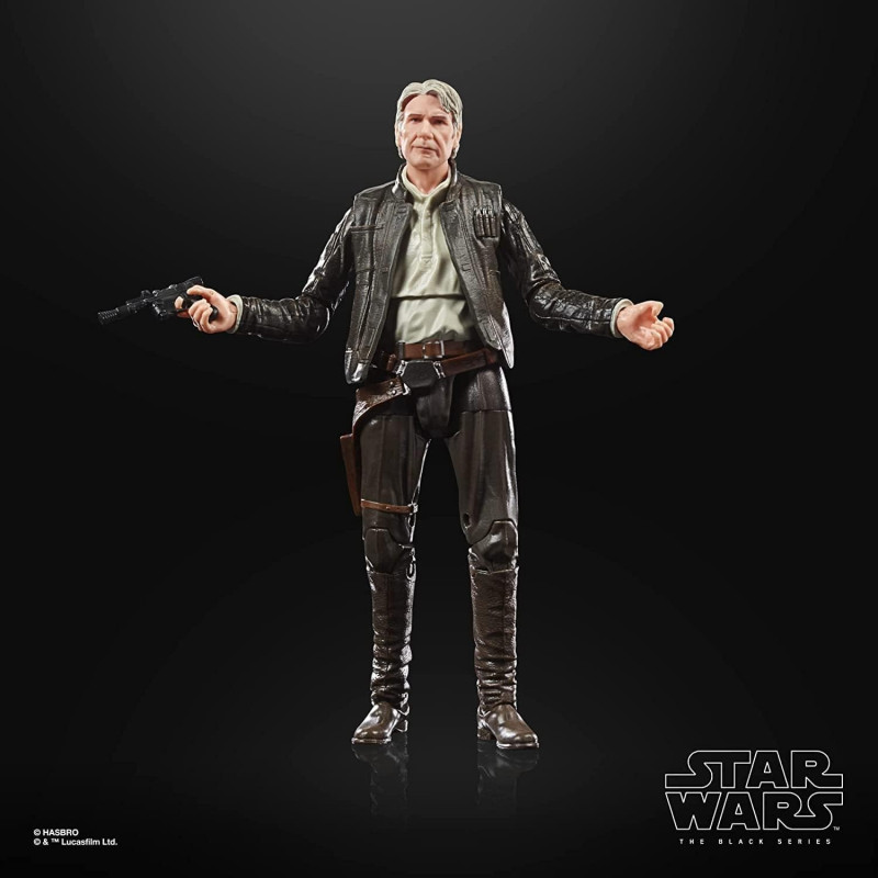 STAR WARS The Black Series Archive Han Solo Toy 6-Inch-Scale The Force Awakens