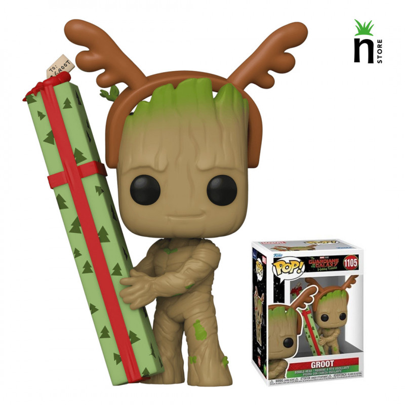 FUNKO POP MARVEL GUARDIAN OF THE GALAXY HOLIDAY - GROOT 1105